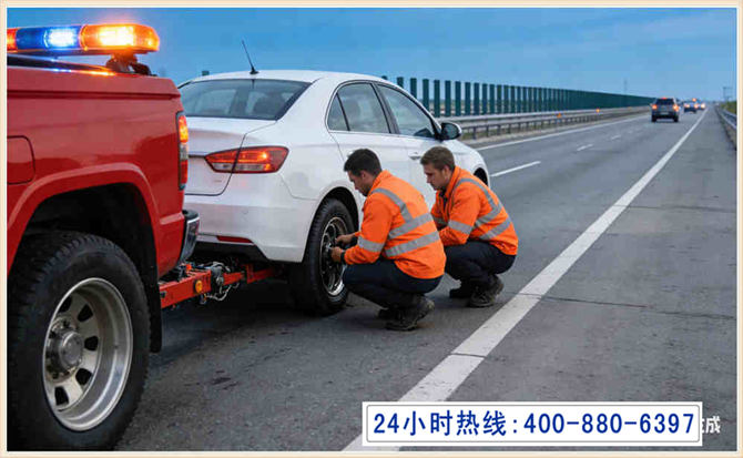 槐荫道路救援